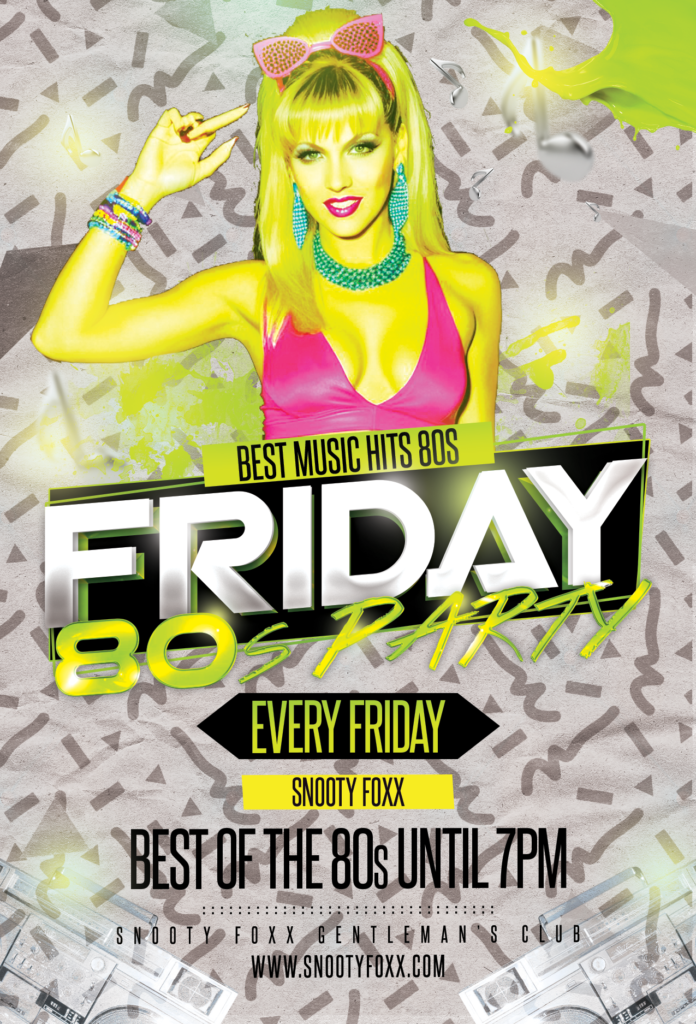 Friday 80s Party